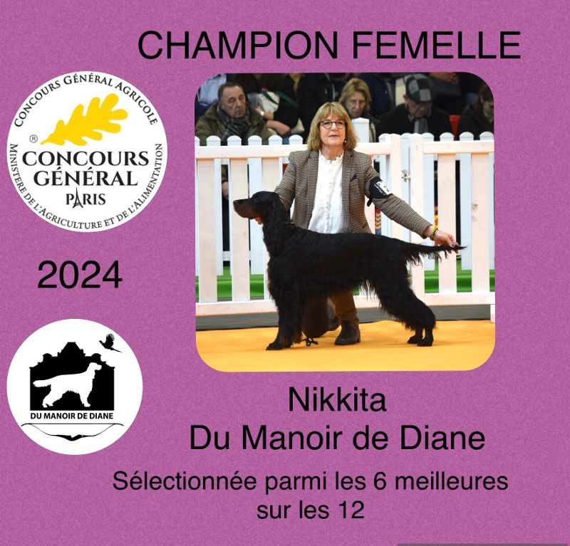 Du Manoir De Diane - 25-02-2024 : Concours Général Agricole : Classe Champion Femelle
